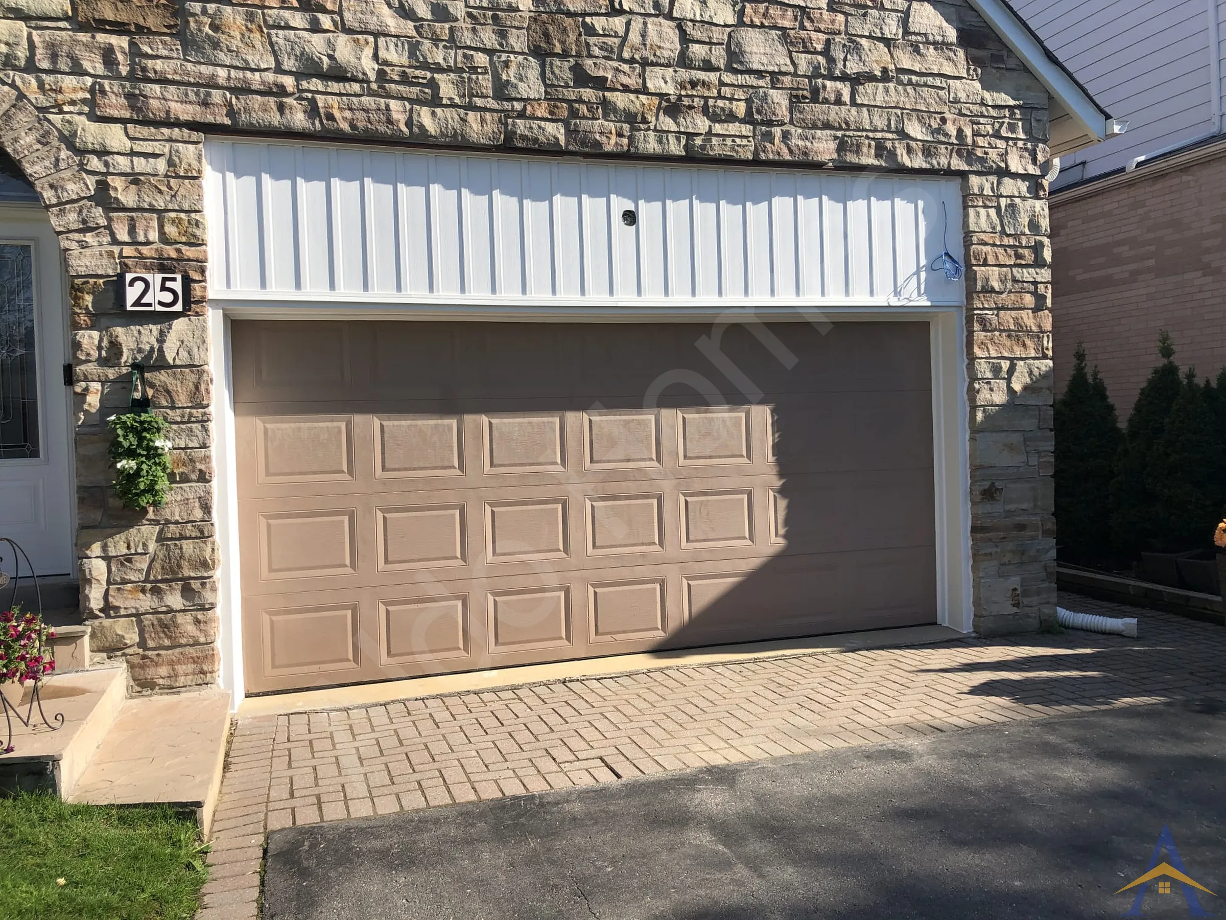 Apple Orchard Path - garage wall repair, Markham - Image 4